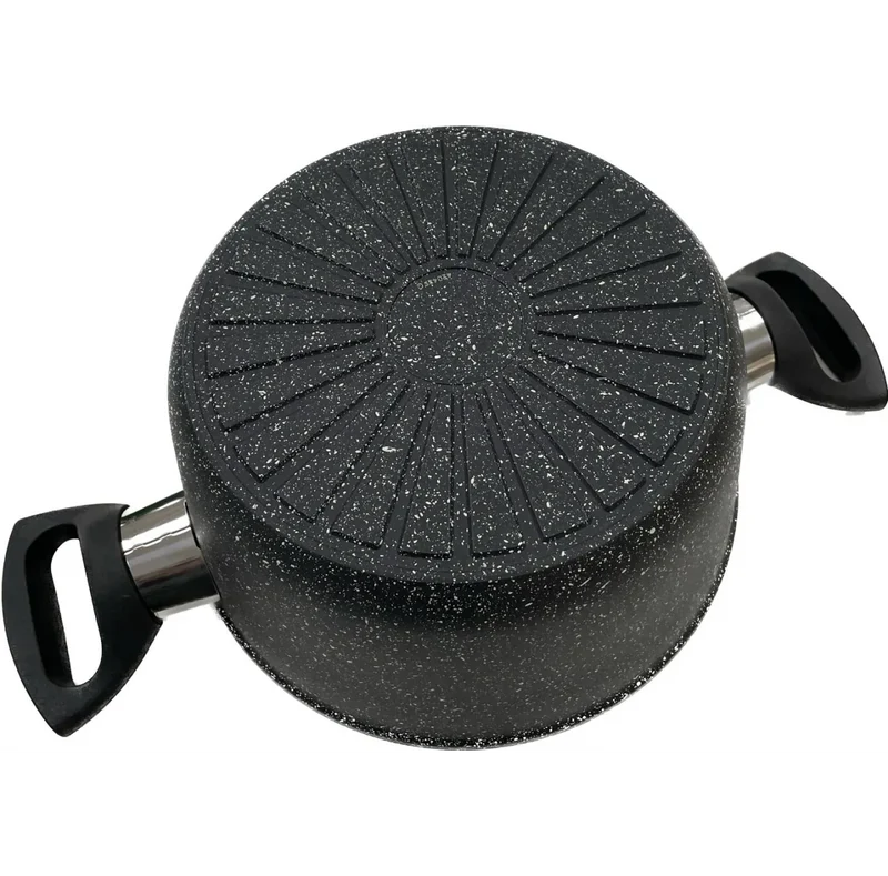 VIPITENO Casseruola 2 manici in Alluminio Antiaderente senza PFAS - 20 cm
