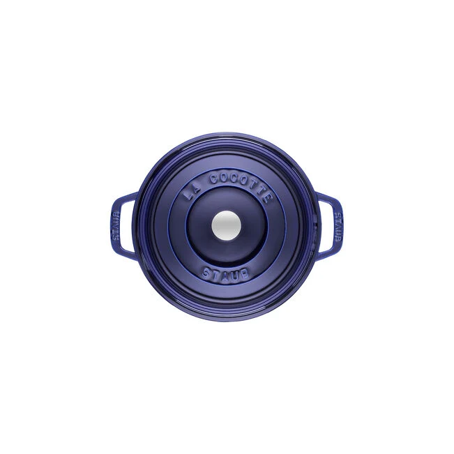 Cocotte rotonda - 26 cm, blu scuro