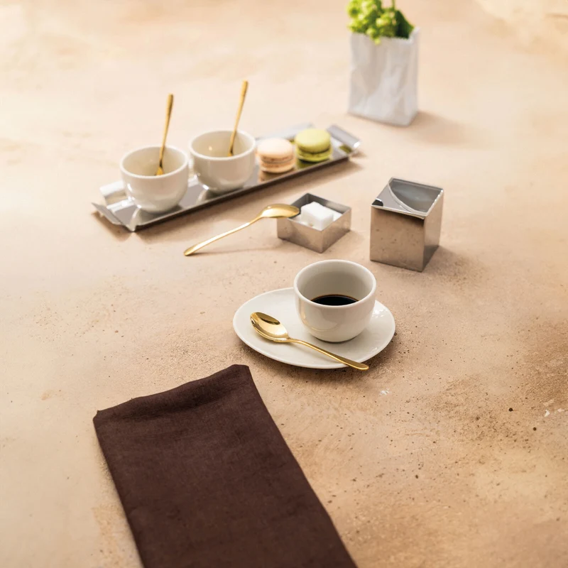 TASTE Set 6 Cucchiaini Caffè Espresso Gold