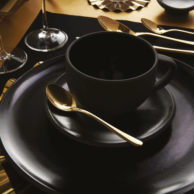 TASTE Set 6 Cucchiaini Caffè Espresso Gold