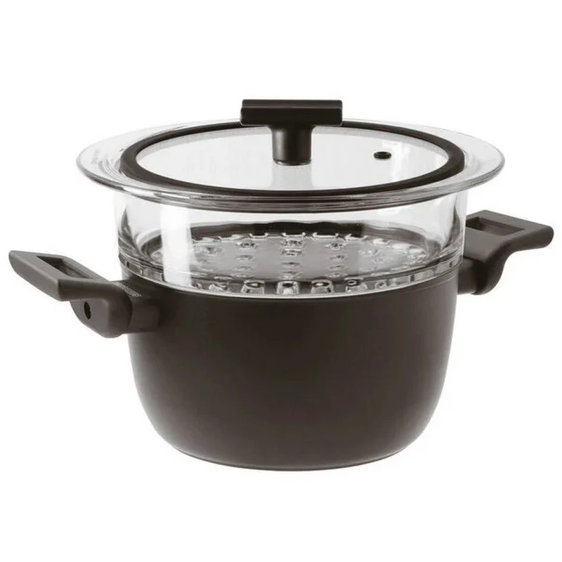 Sambonet Vaporiera 2 M. C/Coperchio Titan Pro Double Induction