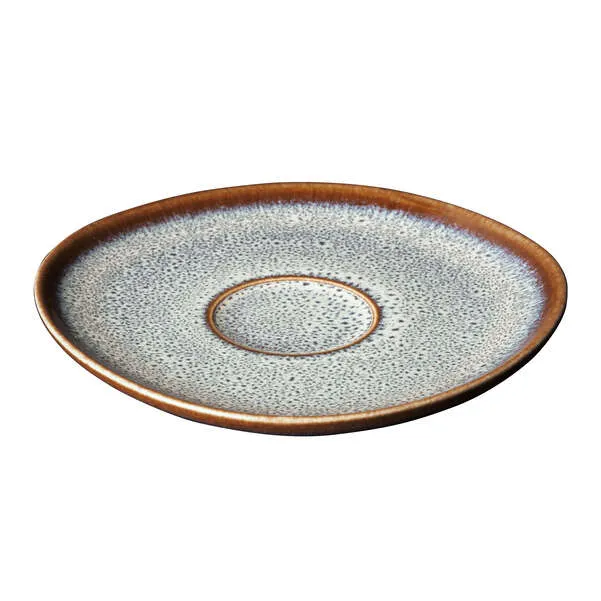 LAVE Piattino per tazza da caffè - Beige, 15,3 x 15,2 cm, terracotta