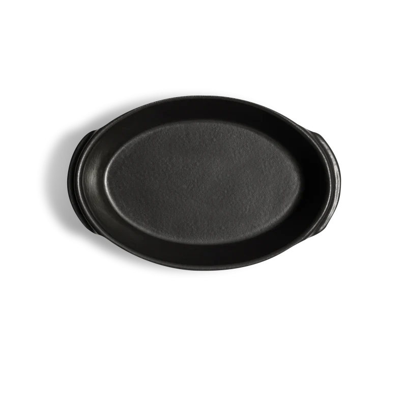 Mini piatto ovale 'Solo' 20 x 12 cm | 0,5L Color Basalto