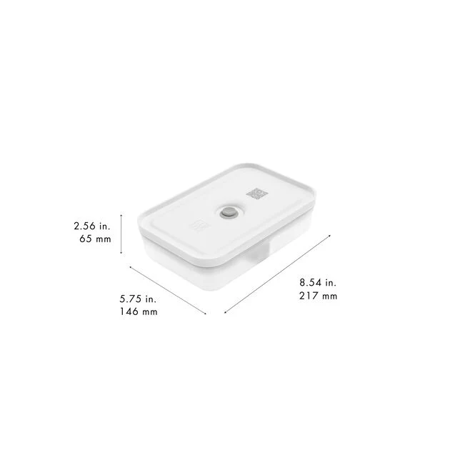 Fresh & Save Set portavivande sottovuoto, L piatto / 6-pz., plastica