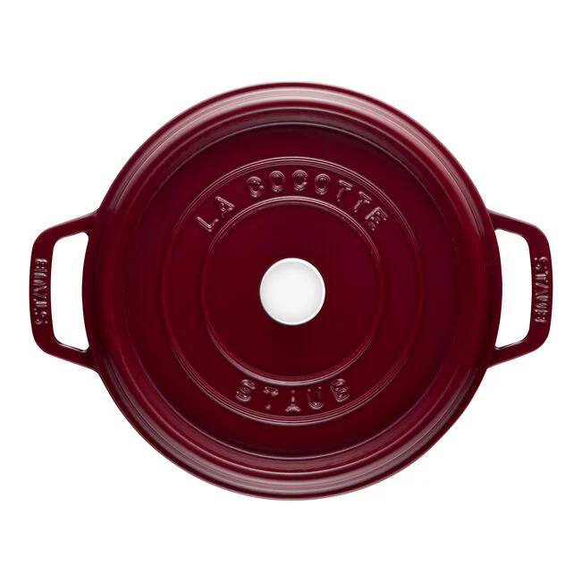 Cocotte rotonda - 26 cm, bordeaux