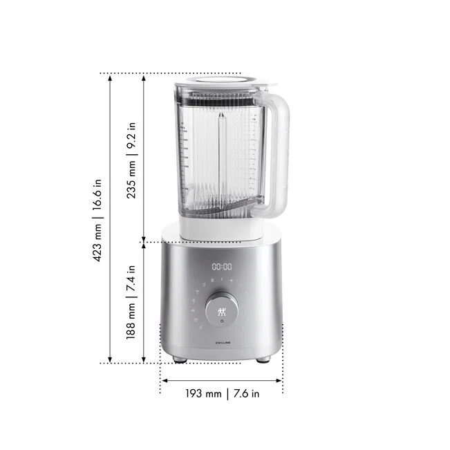 Enfinigy Frullatore ad alte prestazioni Pro - BLDC Motor, bilancia integrata