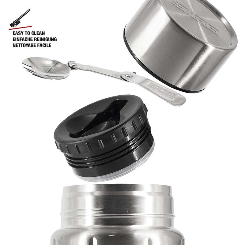 Portavivande Gemstone 500 ml Silver