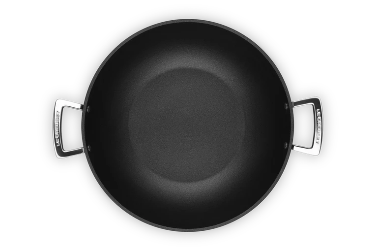 Padella Wok in alluminio antiaderente - 32 Cm, 6L