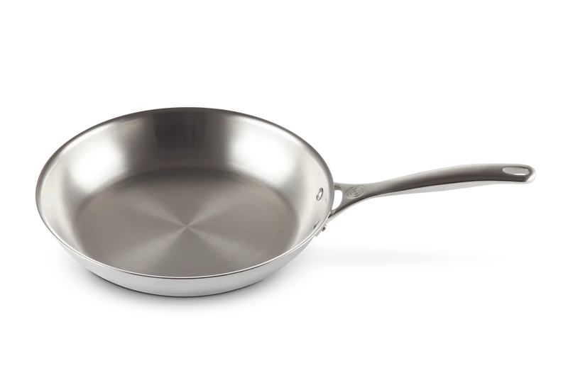 Padella bassa in acciaio inox - 28 CM