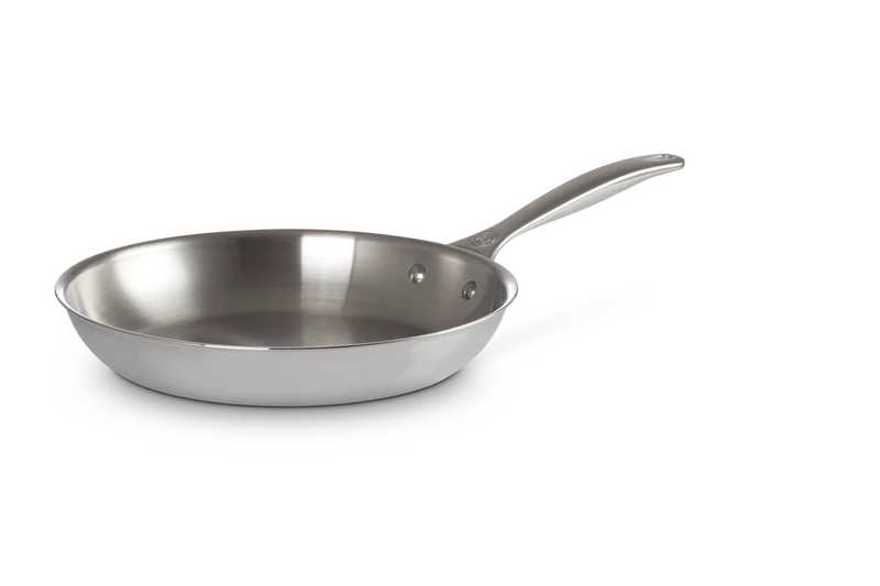 Padella bassa in acciaio inox - 28 CM