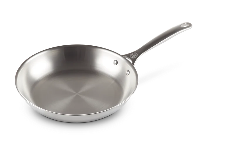 Padella bassa in acciaio inox - 28 CM