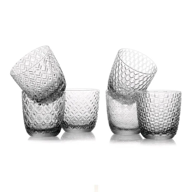 SIXTIES Bicchieri in Vetro - SET 6 PZ Trasparente