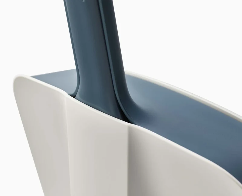 Paletta e spazzola a muro CleanStore Blue