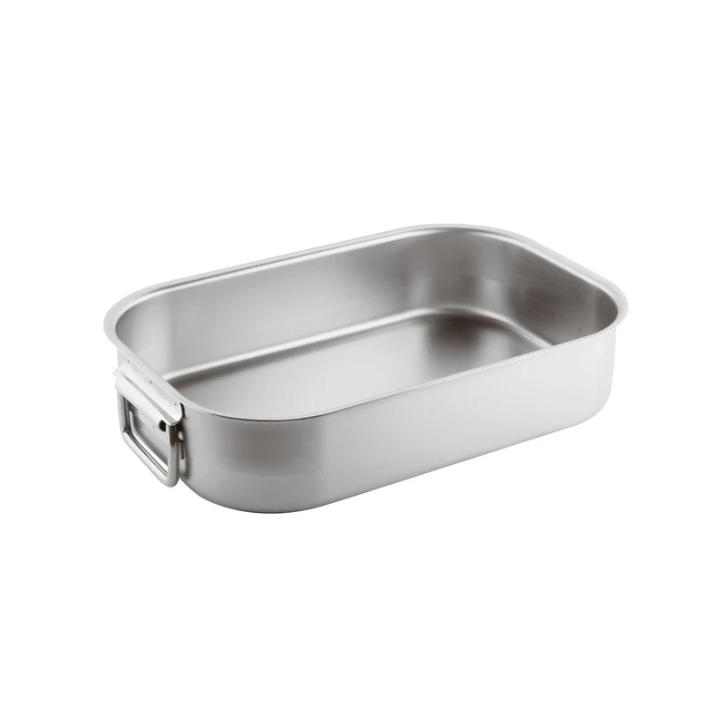 Teglia Acciaio inox - Rettangolare - 40 x 26 cm