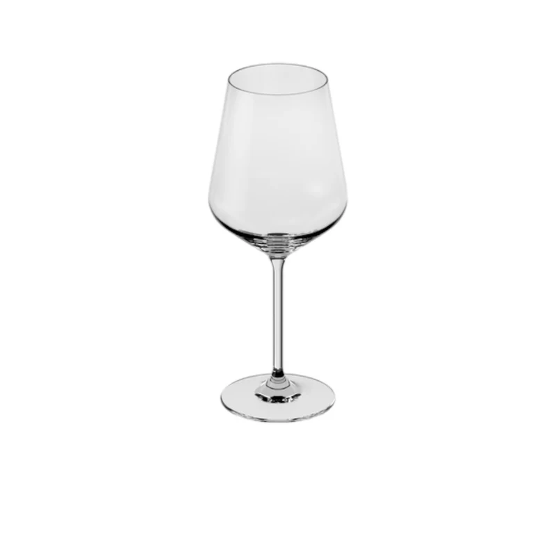 La Divina - set 4 Bicchieri da Bordeaux trasparente, 250 ml, cristallo