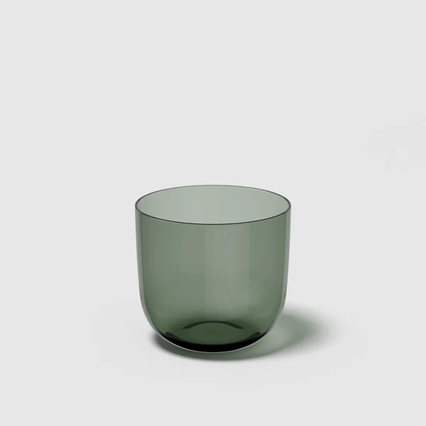 LIKE GLASS Bicchiere da acqua - Verde, 200 ml, cristallo