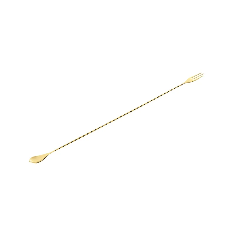 Cucchiaio/Forchetta Bar Cm 30 - Acciaio inox gold