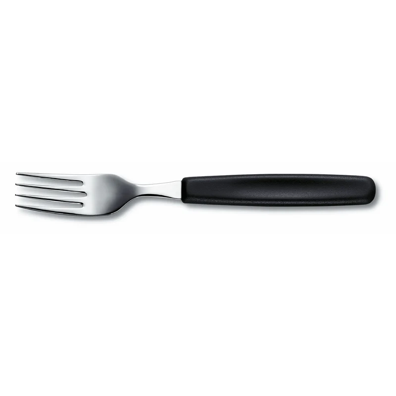 Forchetta manico nero - Swiss Classic - Set 6 forchette