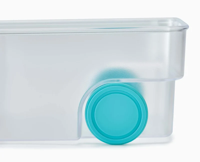 Cestino portaoggetti trasparente grande FridgeStore™