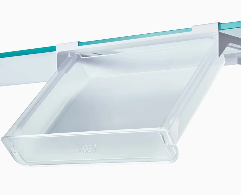 Cassetto portaoggetti trasparente sotto il ripiano FridgeStore™