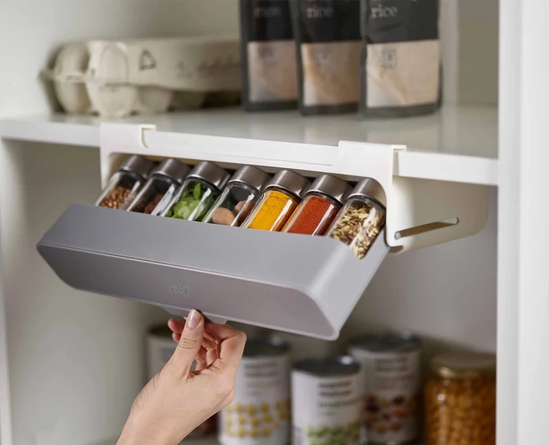 CupboardStore™ Portaspezie - sottopiano / Grigio