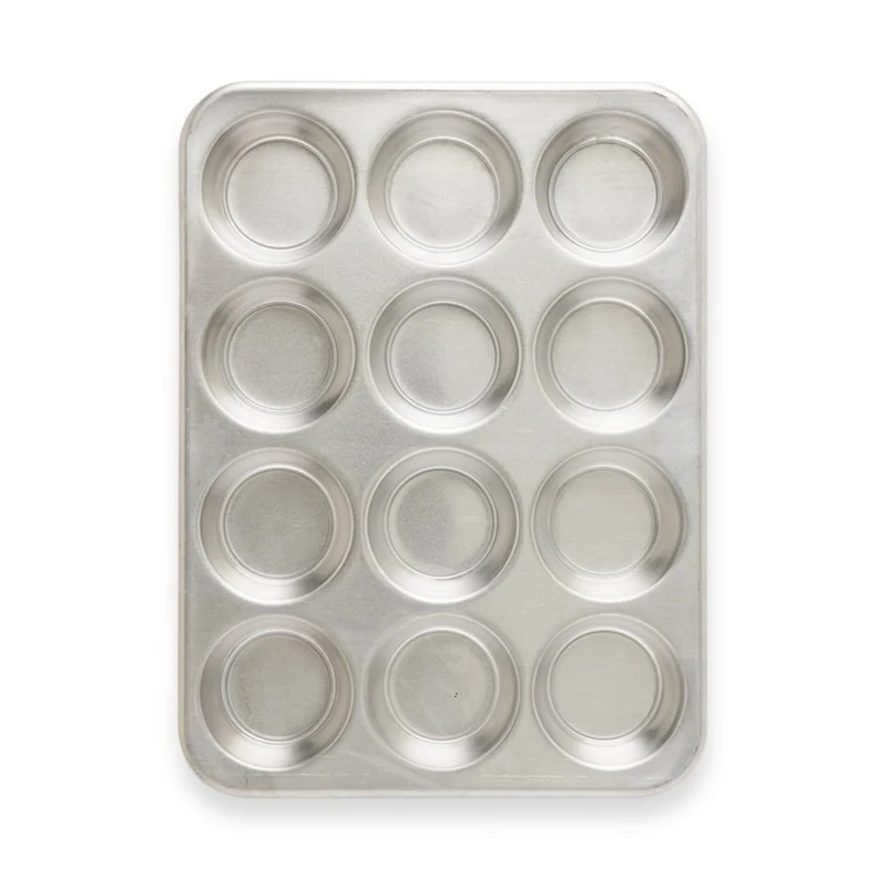 Stampo per 12 muffin con coperchio