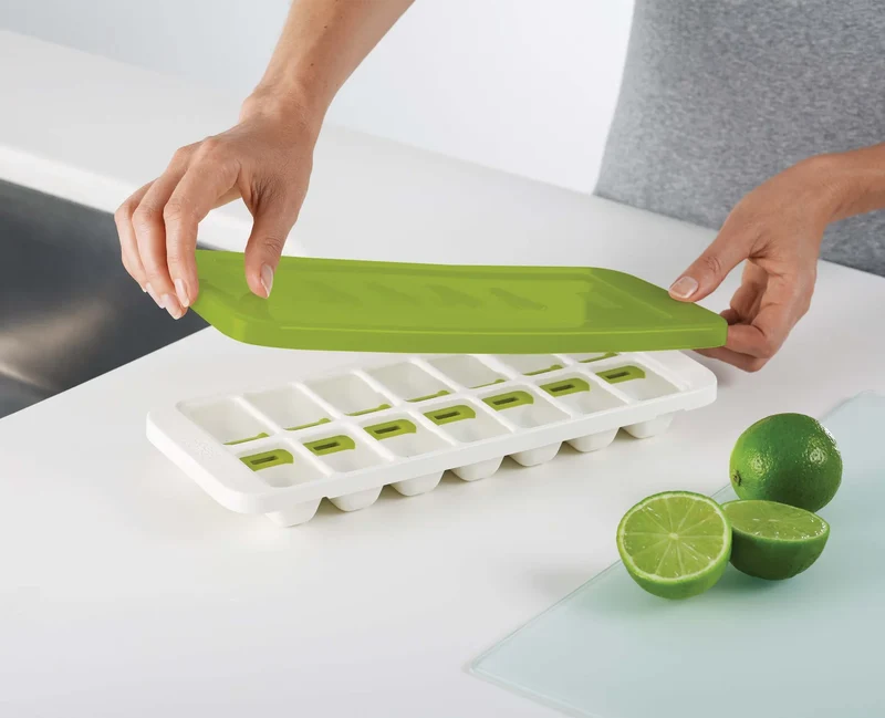 QuickSnap™ Plus Vassoio per cubetti di ghiaccio verde