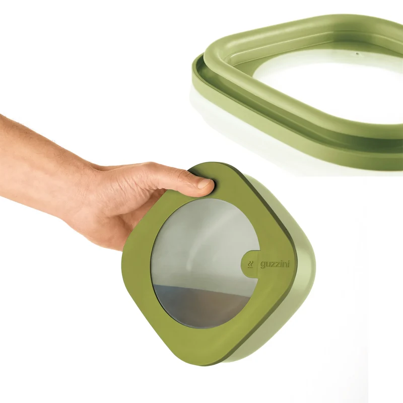 SET 3 CONTENITORI ERMETICI BASSI 'STORE&MORE BIO' "FOOD STORAGE"