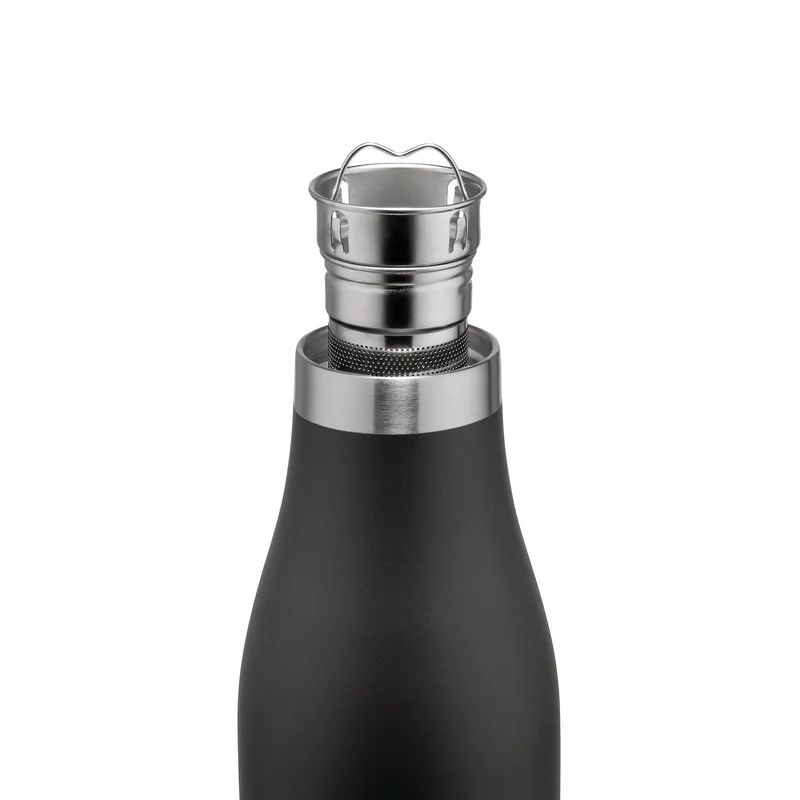 AWAY Bottiglia termica in Acciaio Inox 18/10 - 50 CL Nero