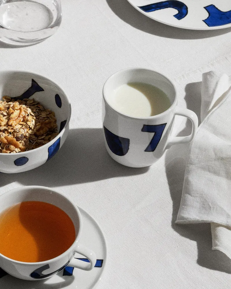 Alessi - Itsumo - Yunoki ware - mug in porcellana bianca