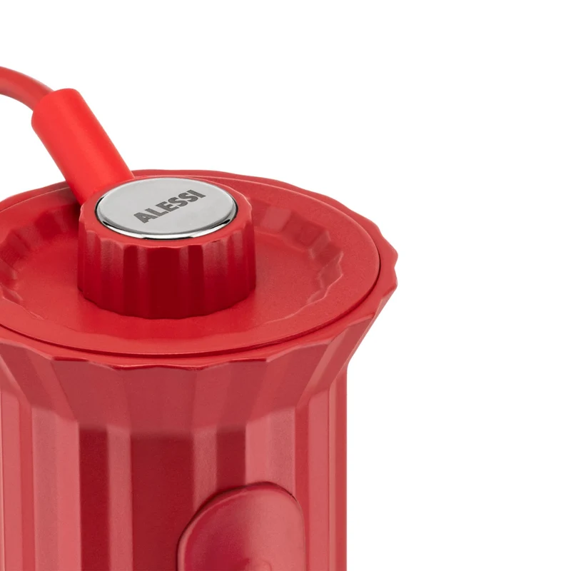 PLISSE' Set frullatore a immersione, spina europea - Rosso