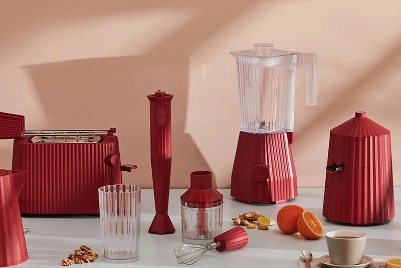 PLISSE' Spremiagrumi Elettrico, Spina Europea - Rosso
