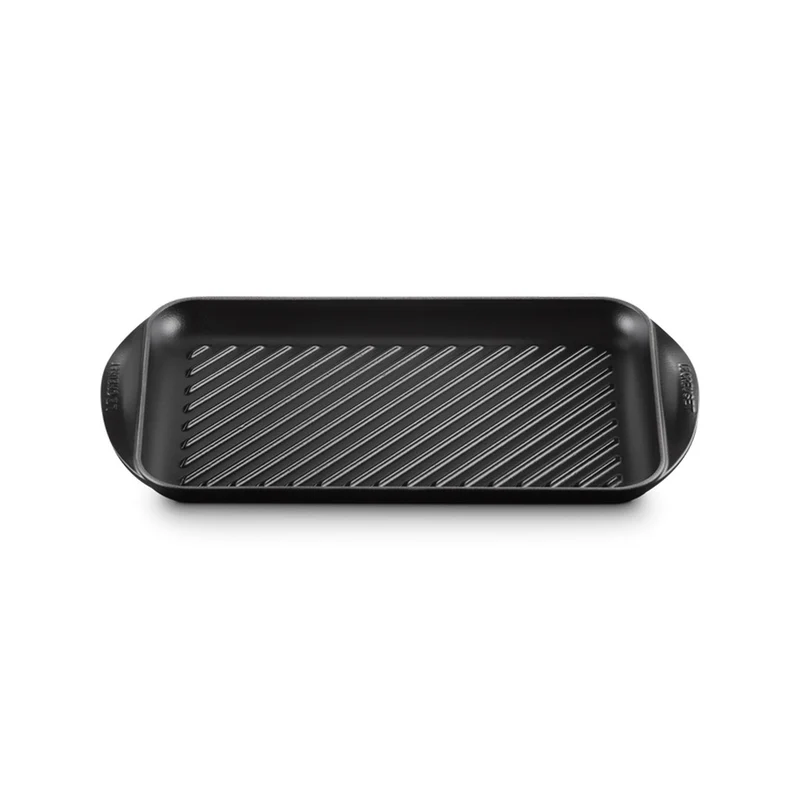 Grill rettangolare extralarge in ghisa vetrificata - 47 cm