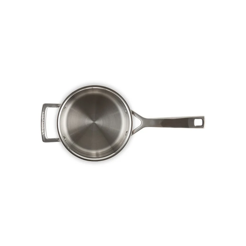 Le Creuset Casseruola con coperchio e maniglia in acciaio inox16cm