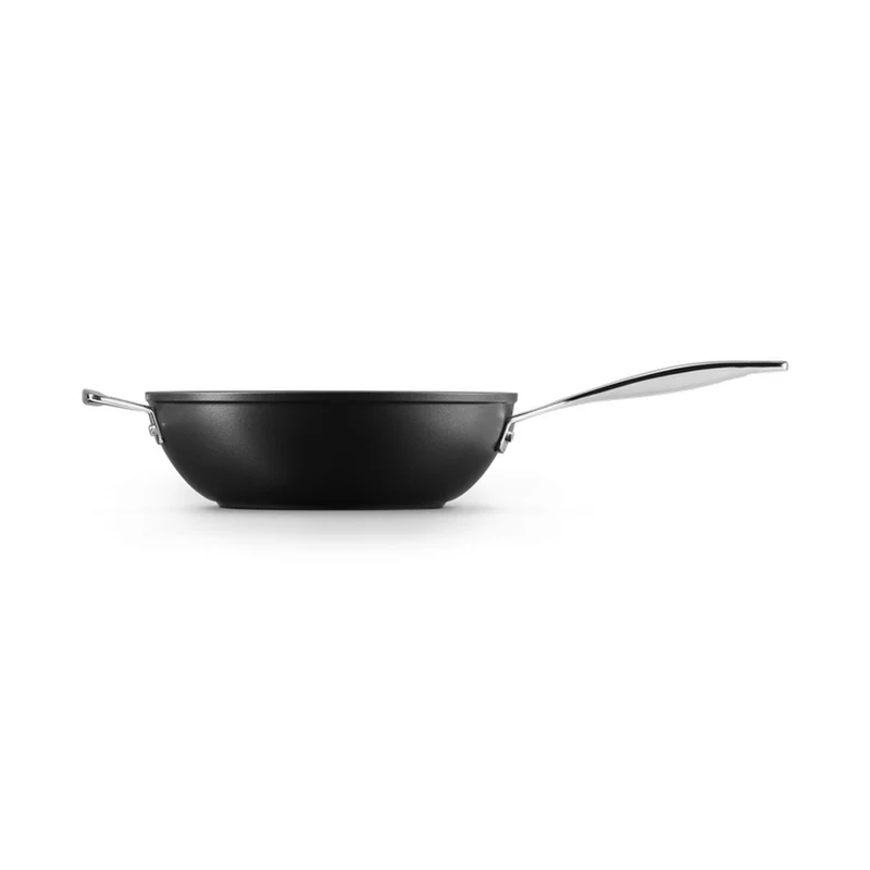 Padella Wok con maniglia in alluminio antiaderente - 26 cm, 3.4L