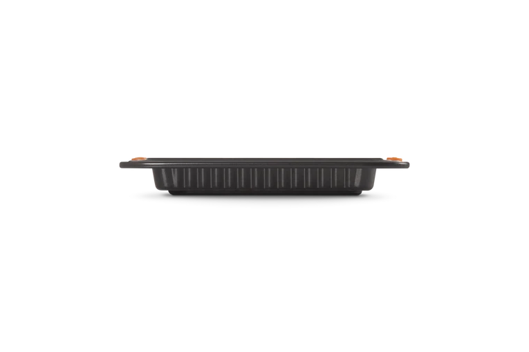 Tortiera quadrata con base removibile - 23 cm, Nero
