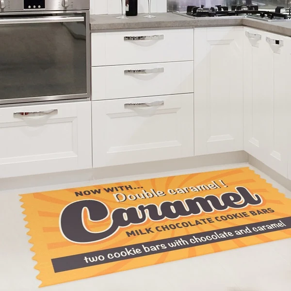 Tappeto Cucina Caramel Antiscivolo - Assorbe Acqua