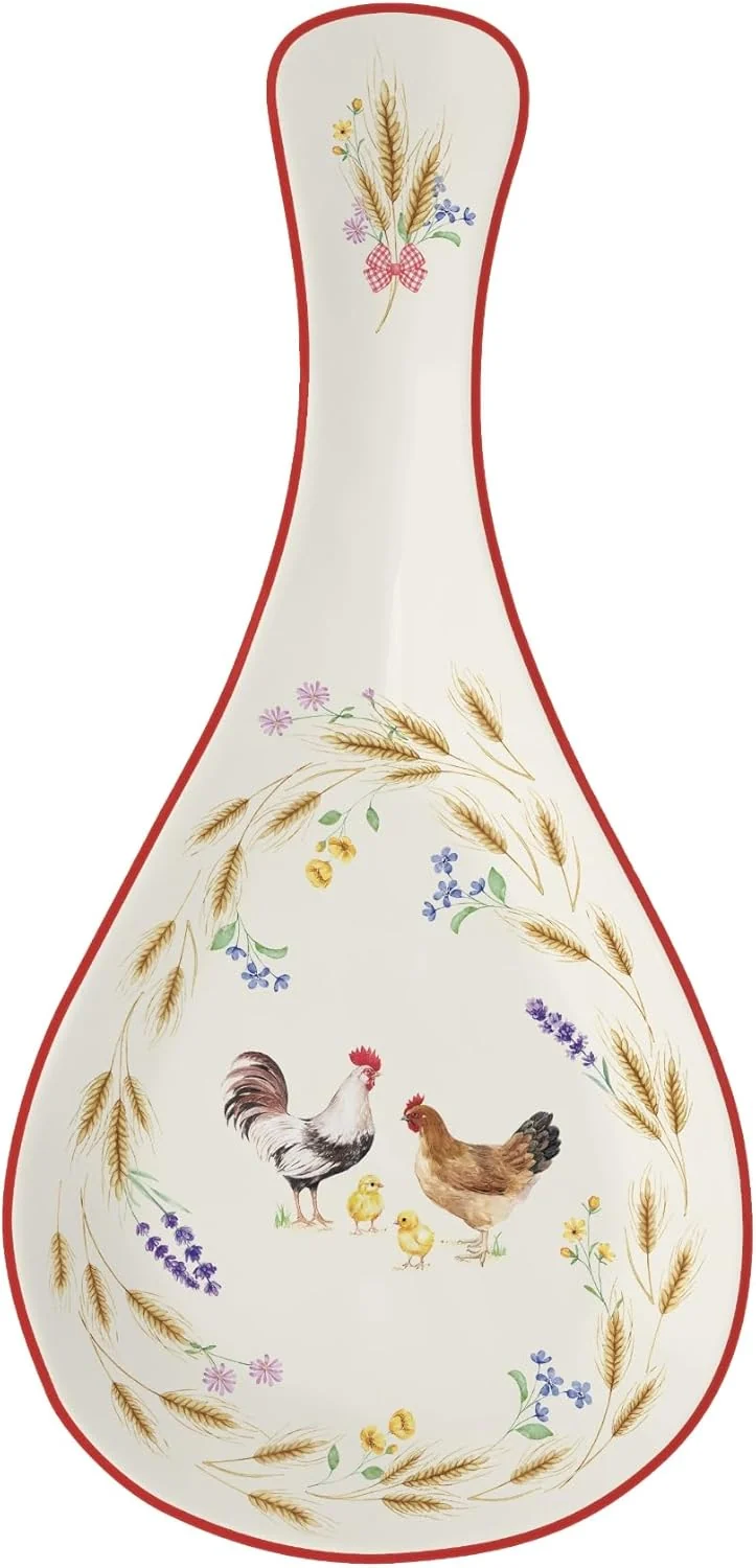 Poggiamestolo 26x12 cm in color box COUNTRY LIFE