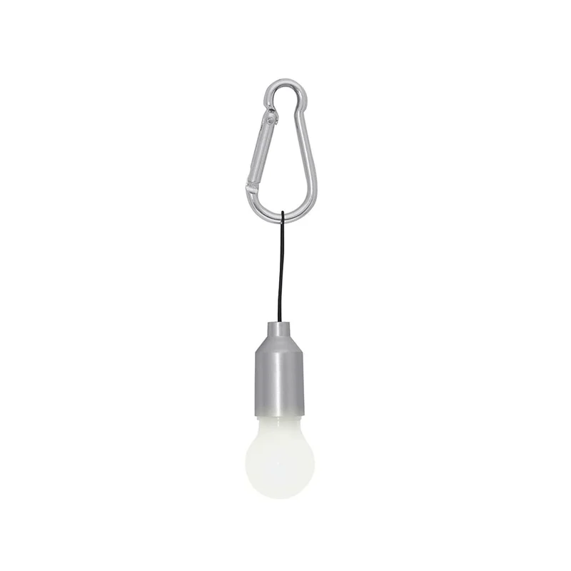 Balvi Portachiavi Con Luce Edison Argento