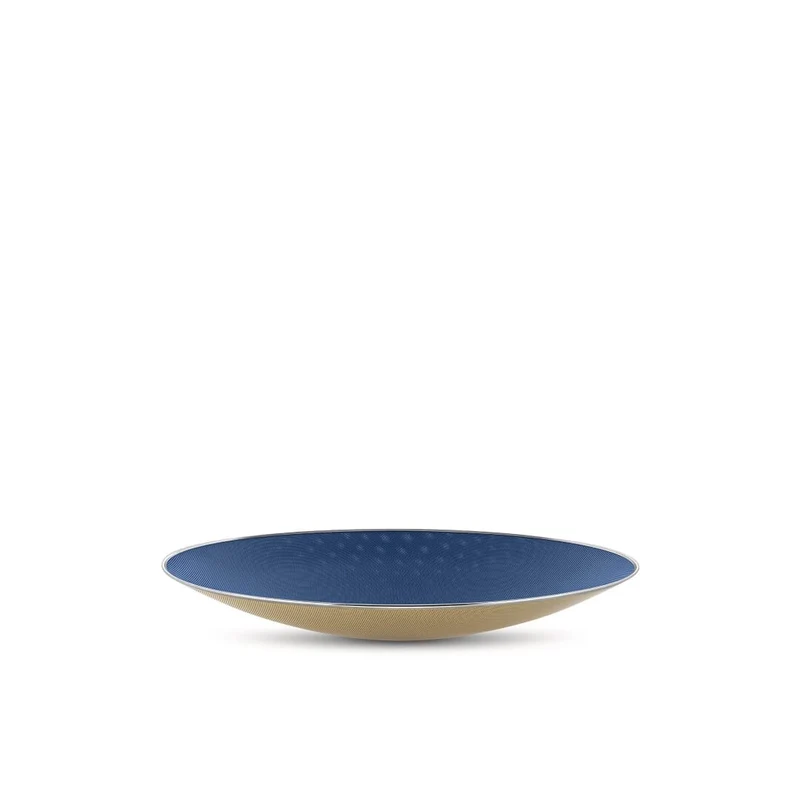 Alessi - Centrotavola Traforato Acciaio Colorato Resina Epossidica Blu - SC01/49