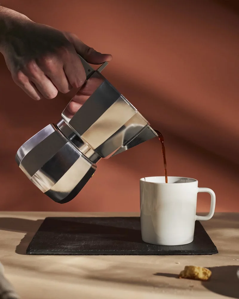 Alessi - MOKA Caffettiera Espresso 6 Tazze - DC06/6