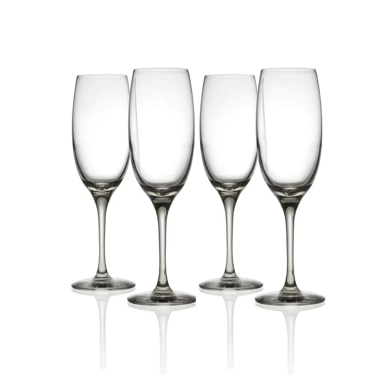 Alessi - Mami Xl Set Di Calici Da Champagne In Vetro Cristallino - SG119/9S4