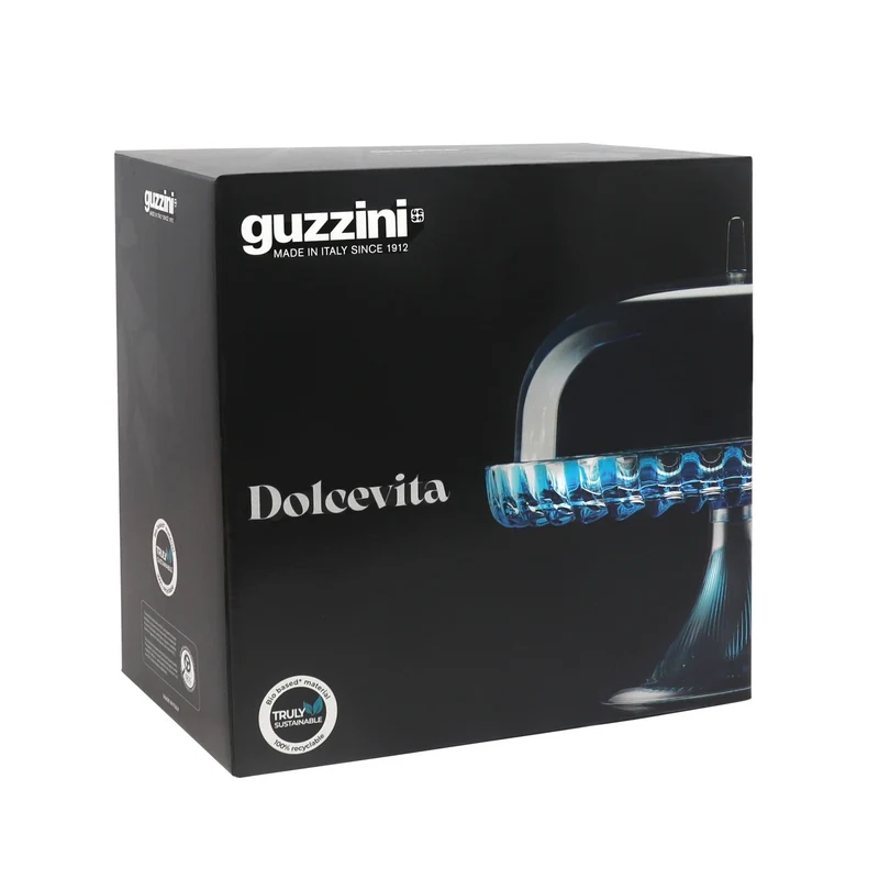 ALZATA CON CAMPANA "DOLCEVITA" - COLORE BIANCO PERLA
