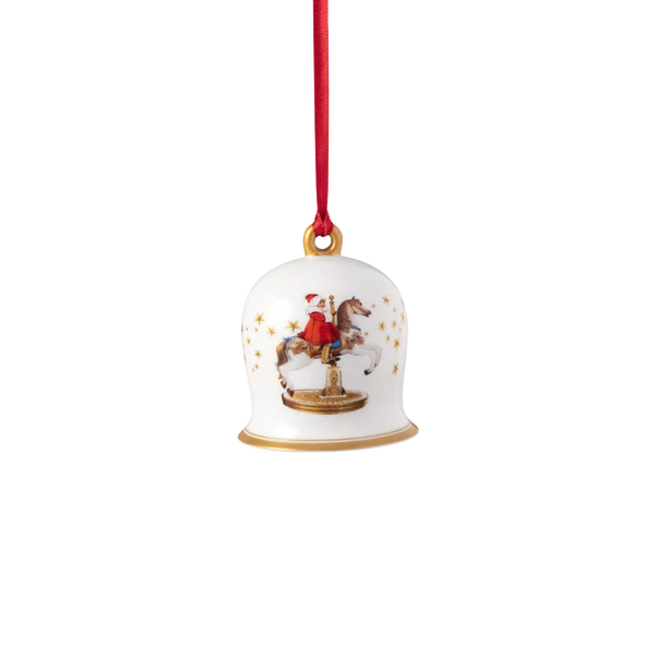 Annual Christmas Edition Campana multicolore, 5,8 x 6,9 cm