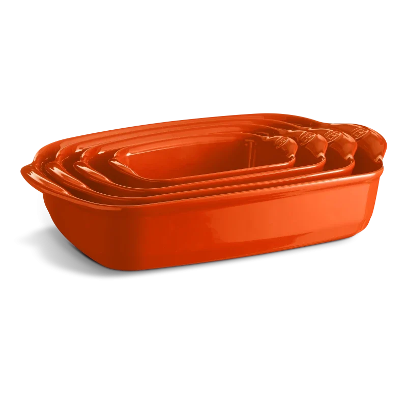 Grande Pirofila Rettangolare - 42,5 cm - color toscane
