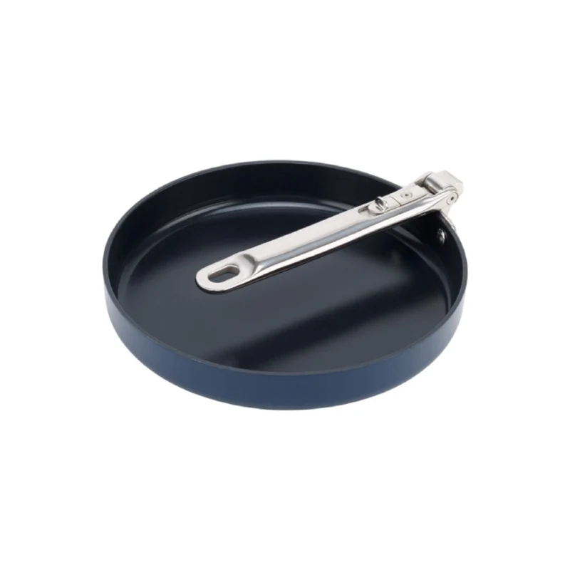 Padella Space con manico pieghevole in ceramica antiaderente da 24 cm, blu