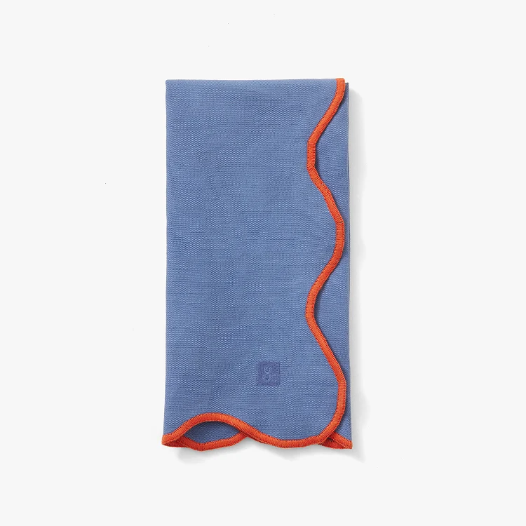 Seaside Scalloped Napkin Set