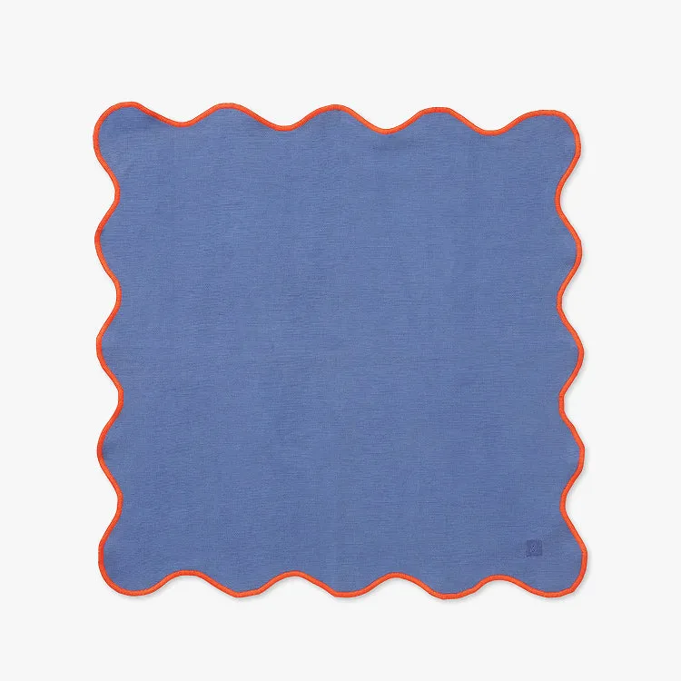 Seaside Scalloped Napkin Set