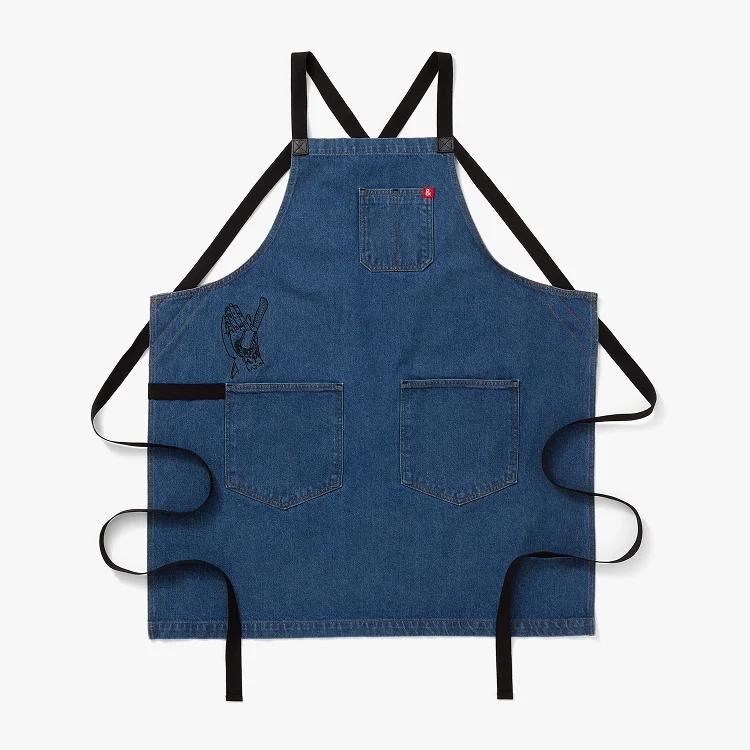 Brandon Skier x H&B Crossback Apron