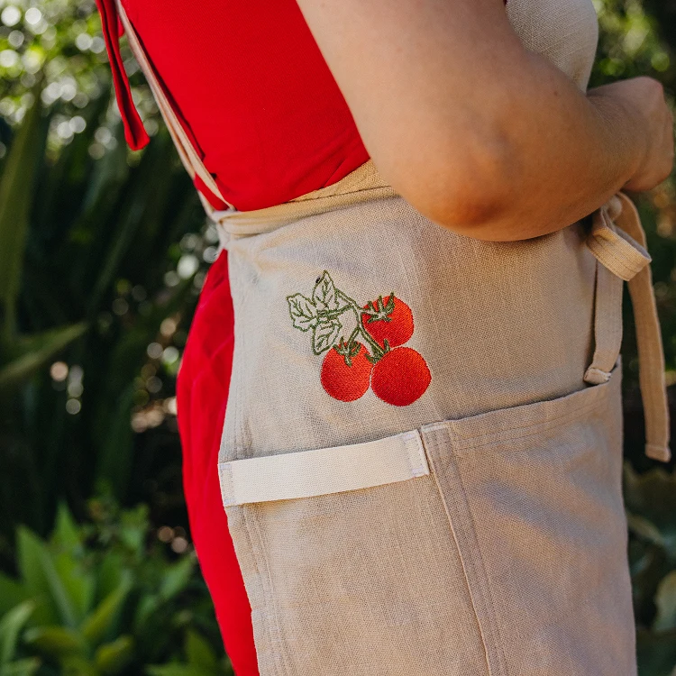 Heirloom Tomatoes Minimalist Apron